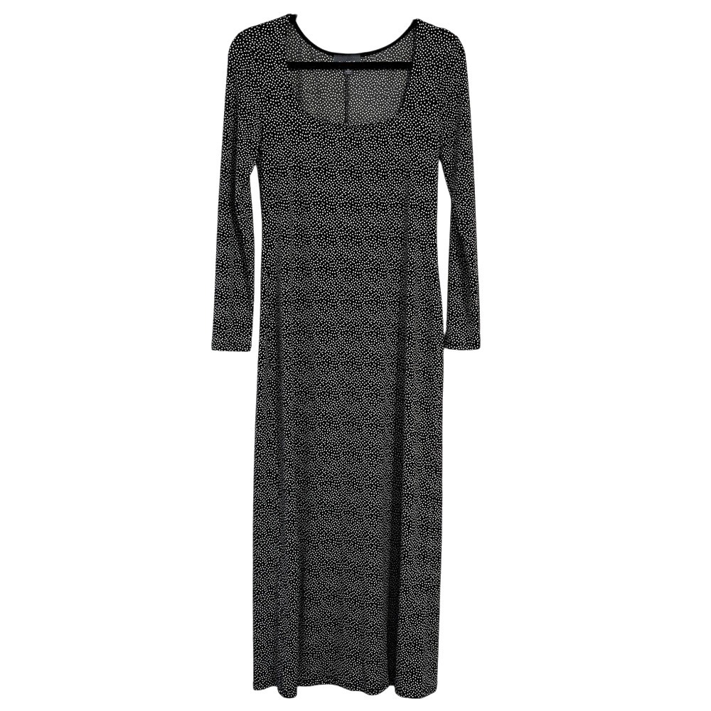 ModCloth Retro Polka Dot BodyCon Maxi Dress Casual Work‎ Party Women's Med
